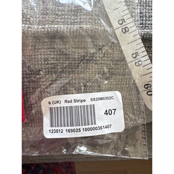 Modcloth x Collectif Ornella Yacht Striped A-Line Red White Sz 24 XXS NWT - Picture 7 of 10